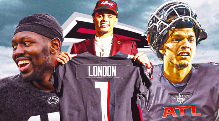 Arnold Ebiketie Drake London Desmond Ridder